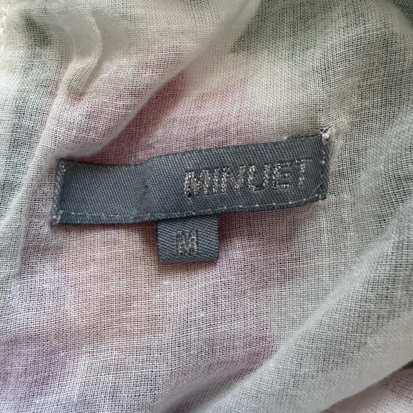 Sleeveless Cotton Linen like Cheerful Floral midi Dress, Medium - Picture 4 of 6